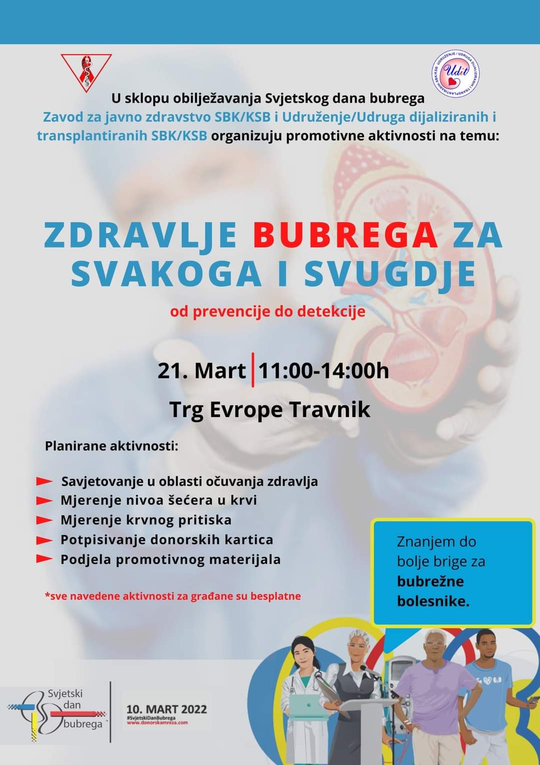 Zdravlje bubrega za svakog i svugdje